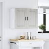 vidaXL Kitchen Wall Cabinet Porto Grey Sonoma Engineered Wood