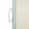 vidaXL Patio Retractable Side Awning 140x500 cm Cream