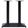 vidaXL Bistro Table Leg Black 70x40x72 cm Cast Iron