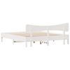 vidaXL Bed Frame without Mattress White 160x200 cm Solid Wood Pine