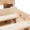 vidaXL Bookcase Bed without Mattress 180x200cm Super King Solid Wood Pine