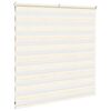 vidaXL Zebra Blind Marble Beige 140x100 cm Fabric Width 135.9 cm Polyester