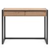 Finori Console Table Denver 44 Artisan Oak and Anthracite Grey