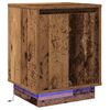 vidaXL Bedside Cabinet Old Wood 39 x 34.5 x 50 cm Engineered wood