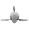 vidaXL Dolphin Cuddly Toy Plush Grey