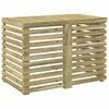 vidaXL Air Conditioner Cover 100 x 58 x 70 cm Impregnated Pine Wood