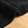vidaXL Rug HUARTE Short Pile Soft and Washable Black 80x250 cm
