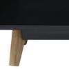 vidaXL High Gloss TV Cabinet Black 120x40x46 cm MDF