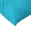 vidaXL Throw Pillows 4 pcs Turquoise 40 x 40 cm Fabric