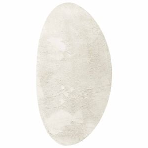 vidaXL Area Rugs HUARTE Cream 80 x 150 cm Polyester