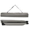 vidaXL Folding Camping Bed 2 pcs Grey 193 x 69 x 45 cm Oxford fabric