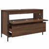 vidaXL Bathroom Basin Cabinet with Drawers Brown Oak 90x34.5x60 cm