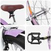 vidaXL Kids Bike 18'' for 5-7 Years Old Purple