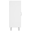 vidaXL Sideboard White 34.5x34x90 cm Engineered Wood