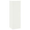vidaXL Plant Stand 2 pcs White 24 x 24 x 75 cm Steel