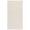 vidaXL Shaggy Rug Cream White 120x183 cm Polyester