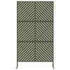 vidaXL Privacy Screen Olive 100 x 50 x 180 cm Steel