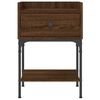 vidaXL Bedside Tables 2 pcs Brown Oak 40.5x31x60 cm Engineered Wood