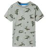 Kids' T-shirt Light Khaki Melange 116
