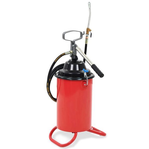vidaXL Hand-Operated Grease Pump 12 L