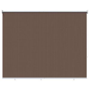 vidaXL Outdoor Roller Blind 90% UV Block Taupe 120 x 140 cm HDPE