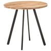 vidaXL Dining Table 80 cm Solid Acacia Wood