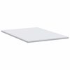 vidaXL Mattress Topper White 160 x 200 x 6 cm Jaquard Fabric