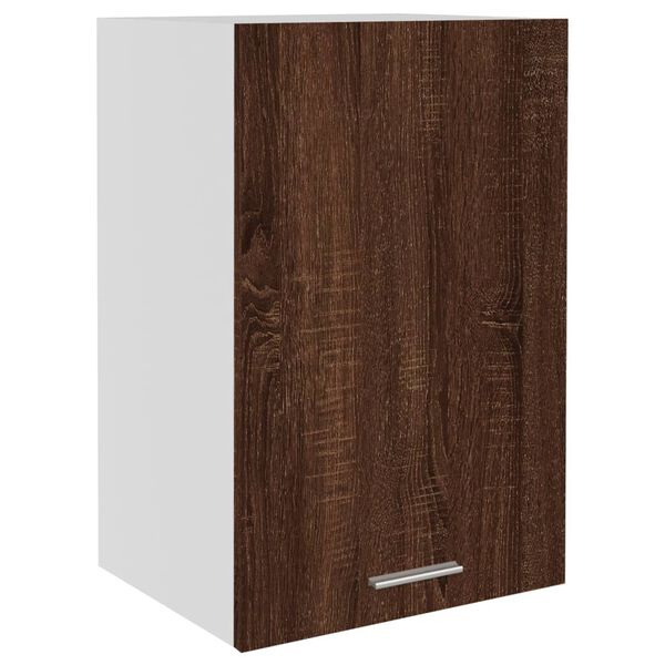 vidaXL Hanging Cabinet Lyon Brown Oak 39.5x31x60 cm Engineered Wood