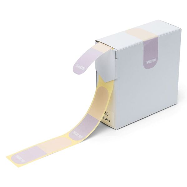 rillprint Sealing Stamps Stickers Assortment 250 pcs x 5 rolls