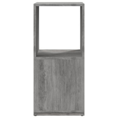 vidaXL Rotating Cabinet Concrete Grey 34.5x34.5x147.5 cm Engineered Wood