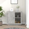 vidaXL Sideboard Concrete Grey