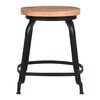 LABEL51 Stool Delhi 37x37x47 cm Black
