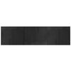 vidaXL Rug Rectangular Grey 80x300 cm Bamboo