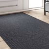vidaXL Carpet Runner Grey 80 x 400 cm Fabric