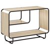 vidaXL Sideboard Sonoma Oak 93.5 x 37.5 x 64.5 cm Engineered Wood