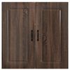 vidaXL Kitchen Cabinet with Storage Kalmar Brown Oak 80 x 31 x 80 cm