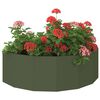 vidaXL Planter Olive Green 120 x 60 x 35 cm Steel