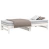 vidaXL Pull-out Day Bed without Mattress White 2x(90x190) cm