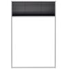 vidaXL Plisse Insect Screen for Windows Aluminium 80x120 cm
