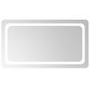 vidaXL LED Bathroom Mirror 90x50 cm