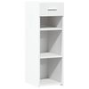 vidaXL Sideboard White 30x42.5x93 cm Engineered Wood