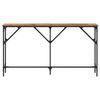 vidaXL Console Table Old Wood 140 x 23 x 75 cm