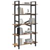 vidaXL Bookshelf Old Wood 100 x 33.5 x 178 cm Engineered Wood