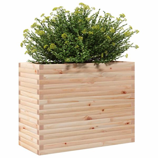 vidaXL Garden Planter 90x40x68.5 cm Solid Wood Pine