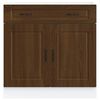 vidaXL Kitchen Base Cabinet&nbsp;Porto Brown Oak Engineered Wood