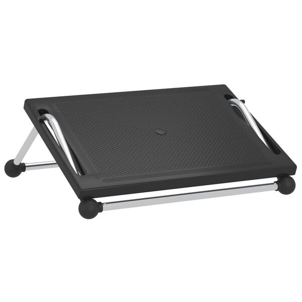 vidaXL Footrest Black 45x40x13.5 cm