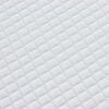 vidaXL Mattress Topper White 160 x 200 x 5 cm Jaquard Fabric