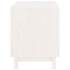 vidaXL Dog House White 60x45x57 cm Solid Wood Pine