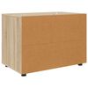 vidaXL Storage Cabinet Sonoma Oak 80 x 48 x 57 cm Engineered Wood