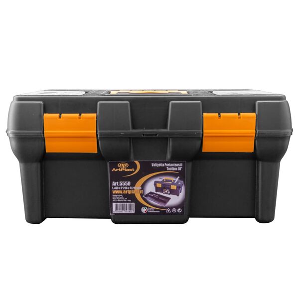 vidaXL Tool Box 450x240x210 mm PP